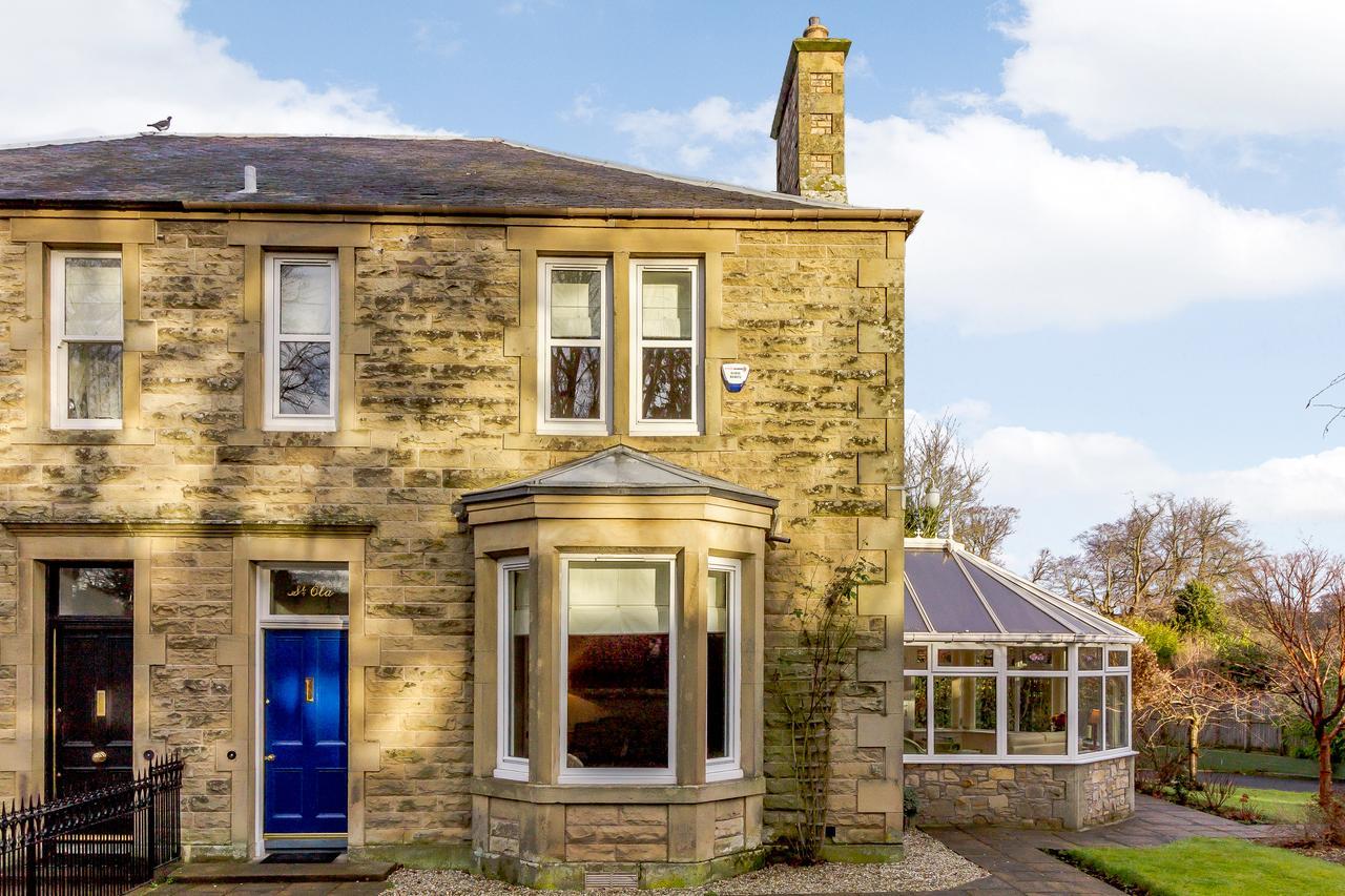 St Ola Bed & Breakfast Jedburgh Exterior foto